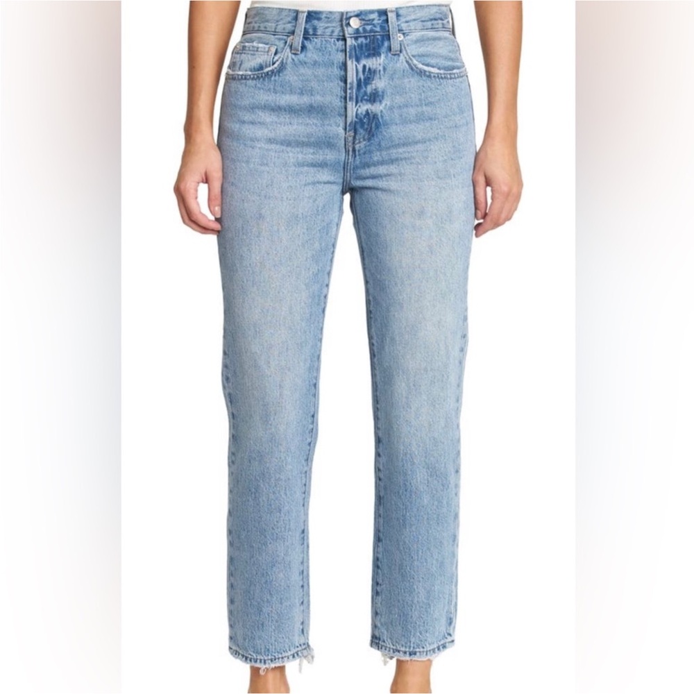 PISTOLA Straight Leg Factory Distressed Jeans